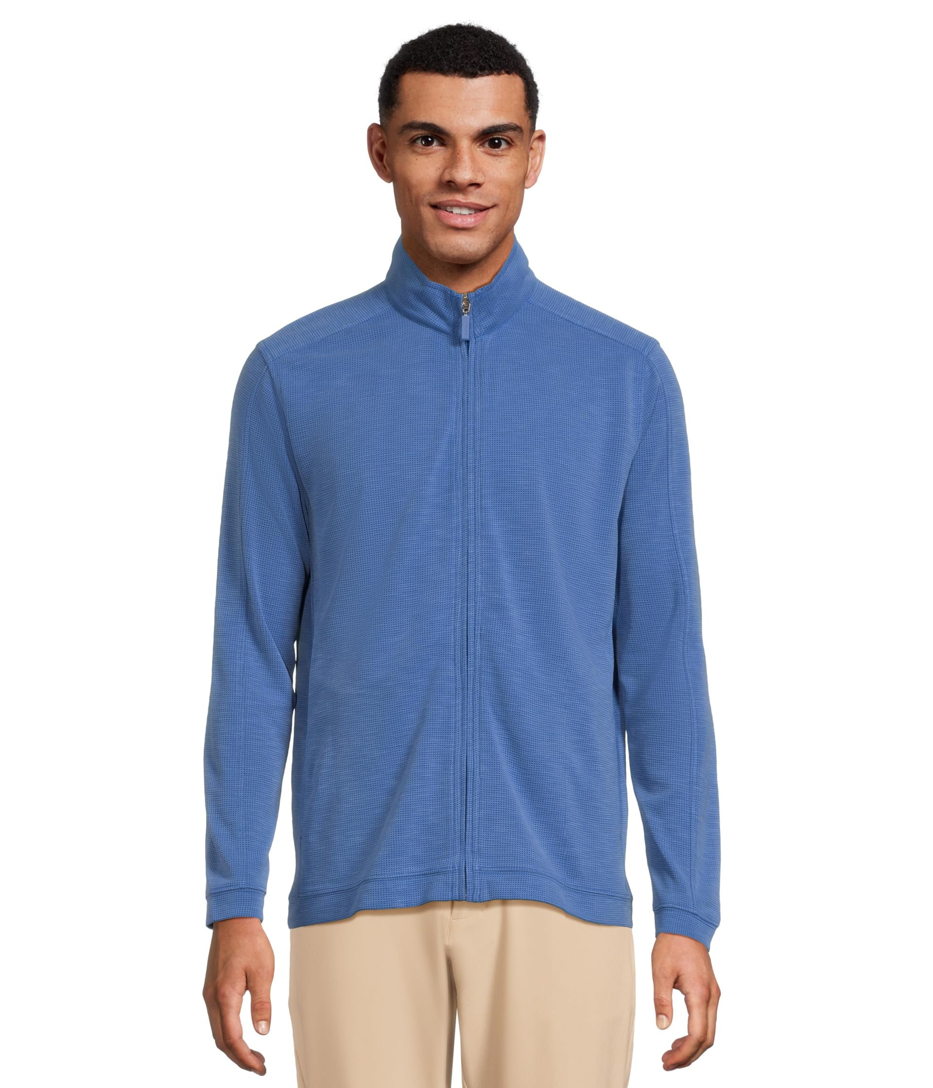 Vintage Waffle Full Zip