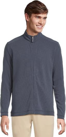 Vintage Waffle Full Zip