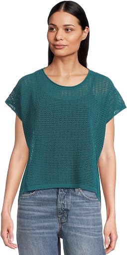 Jewel Neck Свитер с круглым вырезом
