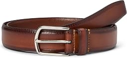 Johnston & Murphy кожаный ремень Edge Embossed