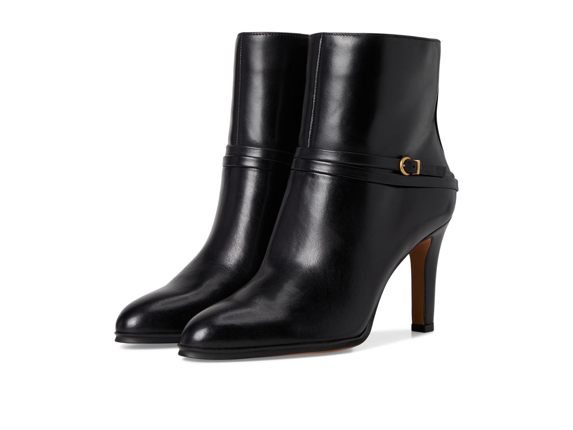 Sybilla Double Strap High Heel Bootsie