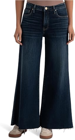 Ryan High-rise Fab Ab Super Wide Leg Raw Hem