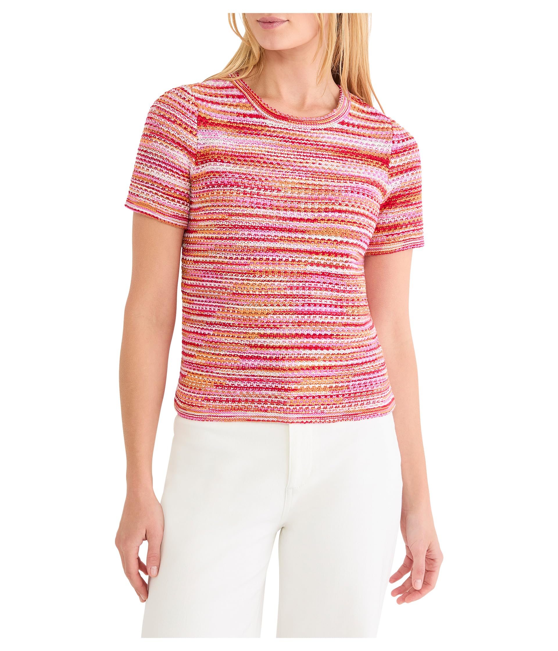 Spacedye Tuck Stitch Sweater Tee