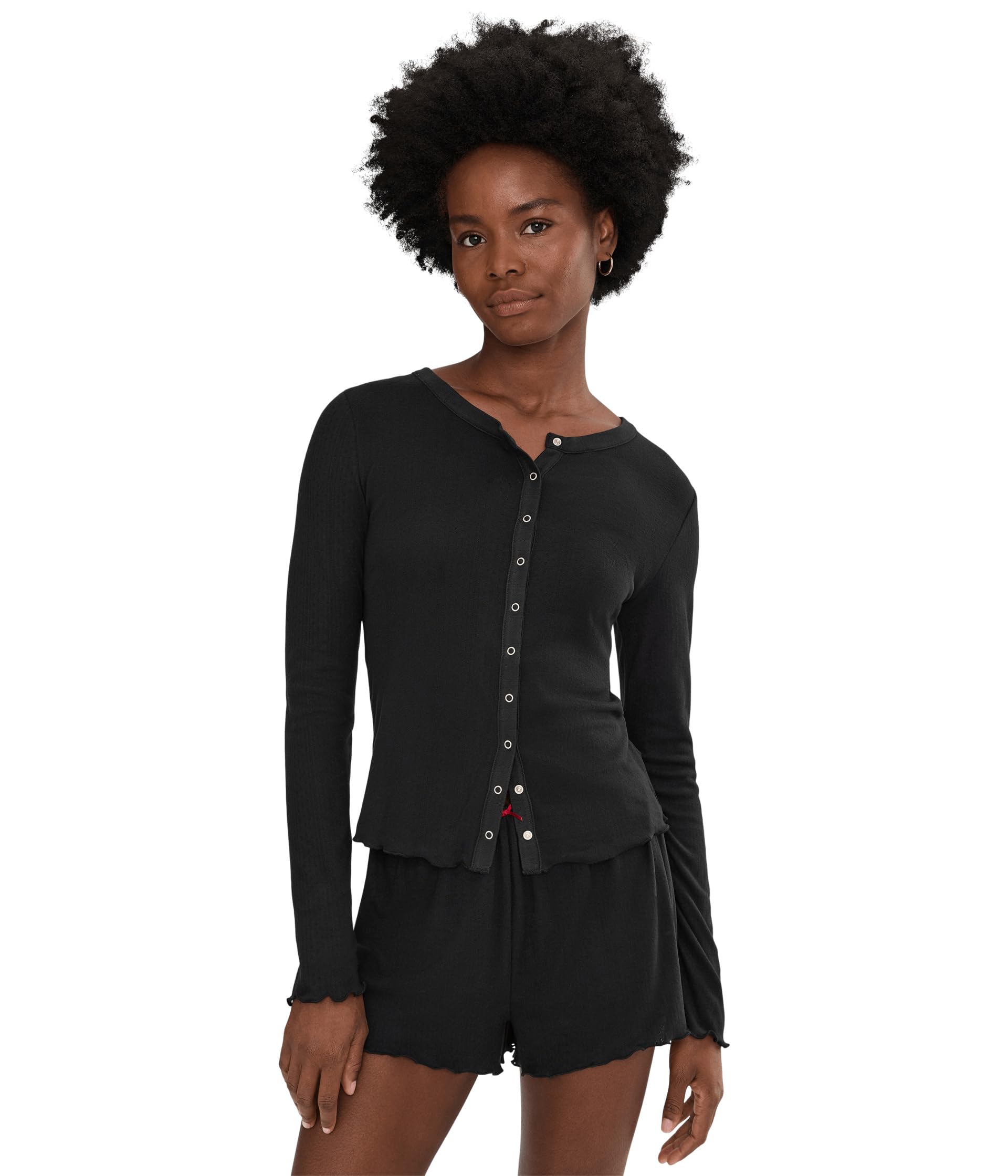 Blissful Long Sleeve Shortie Set