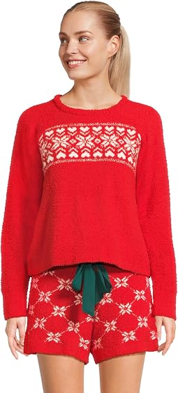 Snow Angel Sweater & Short Set