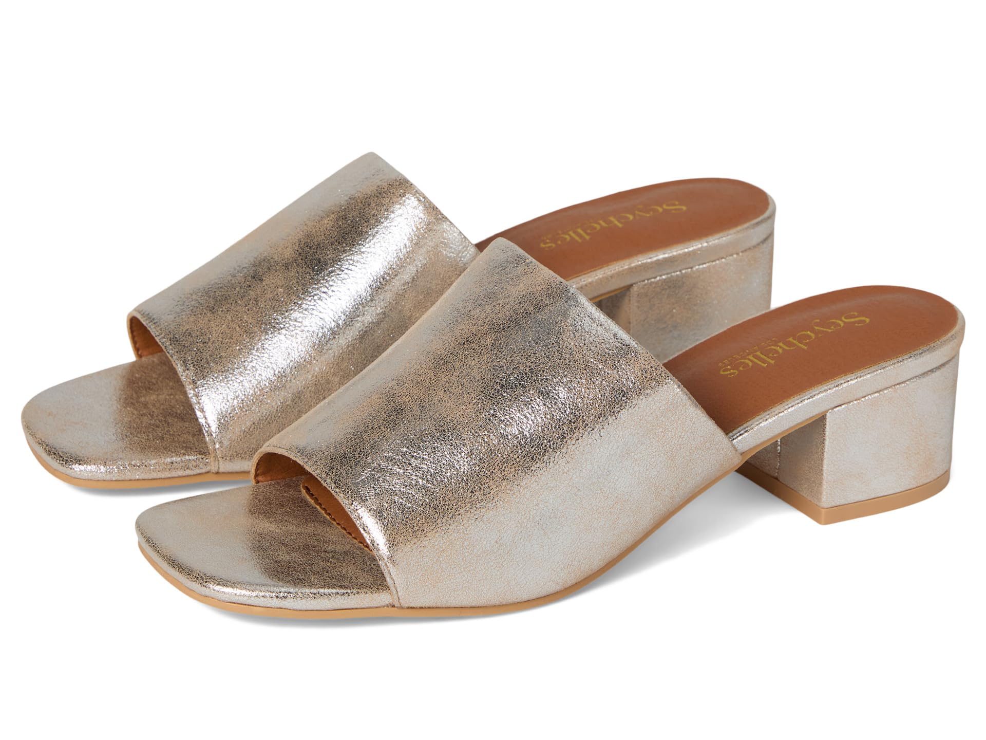 Pepper Distressed Suede Mule