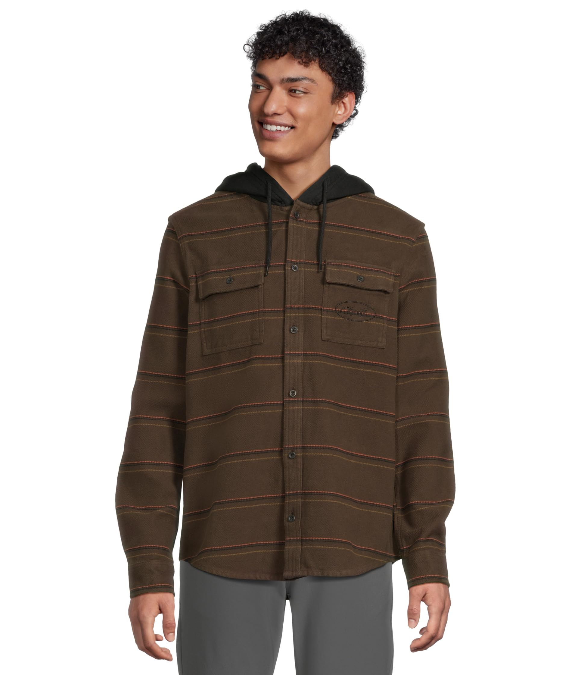 Archer Hooded Flannel Shirt