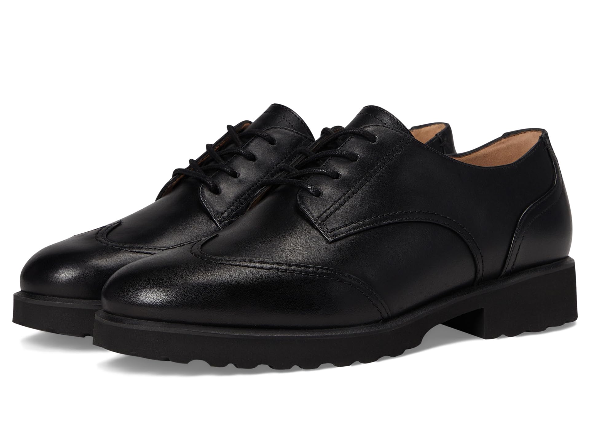 Geneen Lace-up Wingtip Oxfords