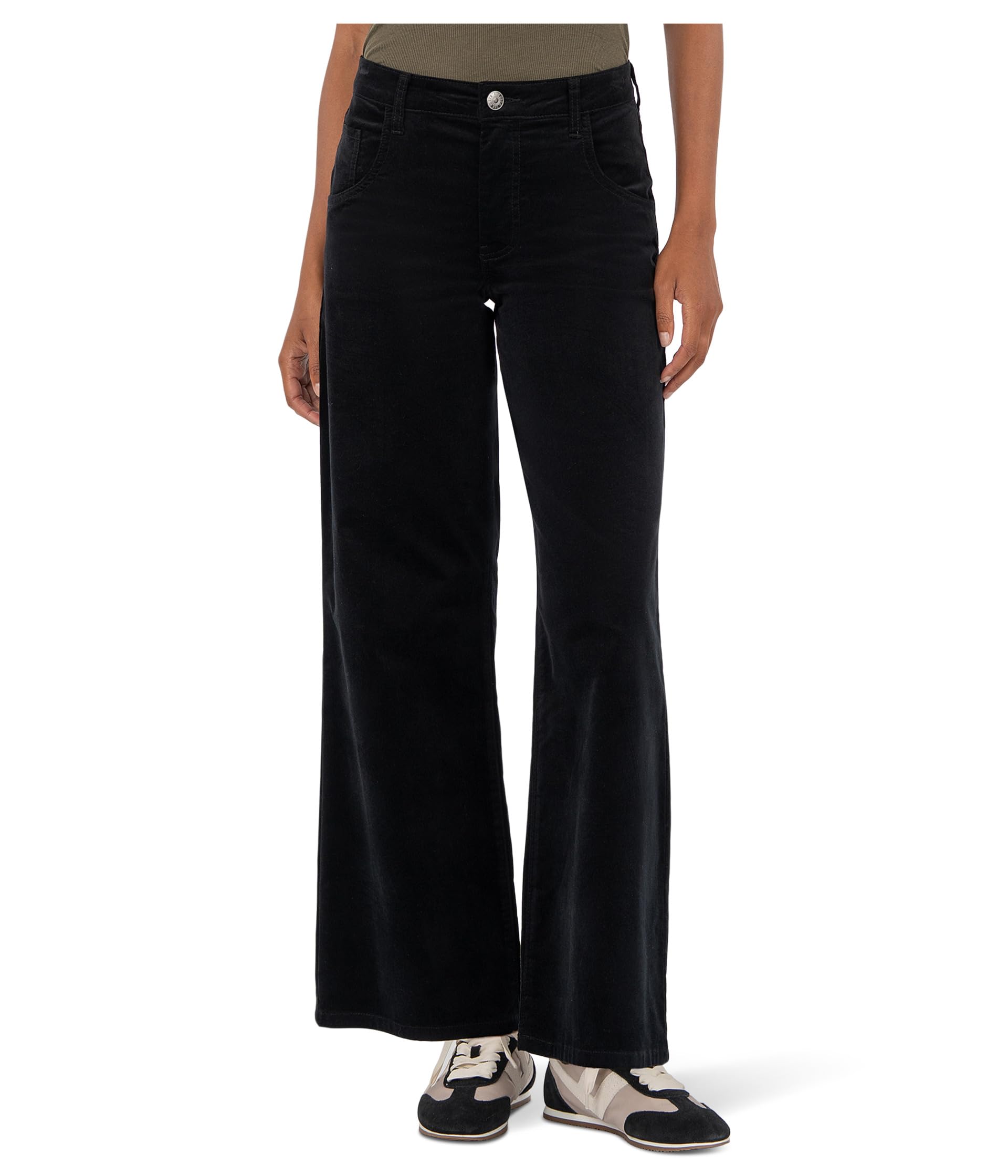 Jeans High-rise Flare In Black