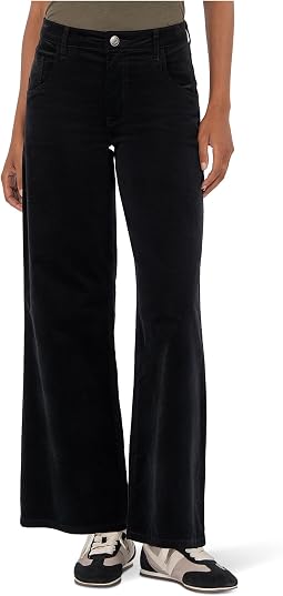 Женские джинсы KUT from the Kloth High-rise Flare Black