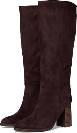 Dark Brown Faux Suede