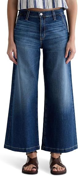 AG Jeans женские джинсы Stella Mid-Rise Ankle Palazzo Indigo