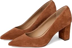 Туфли на устойчивом каблуке Lanette Suede Block-Heel Lauren Ralph Lauren