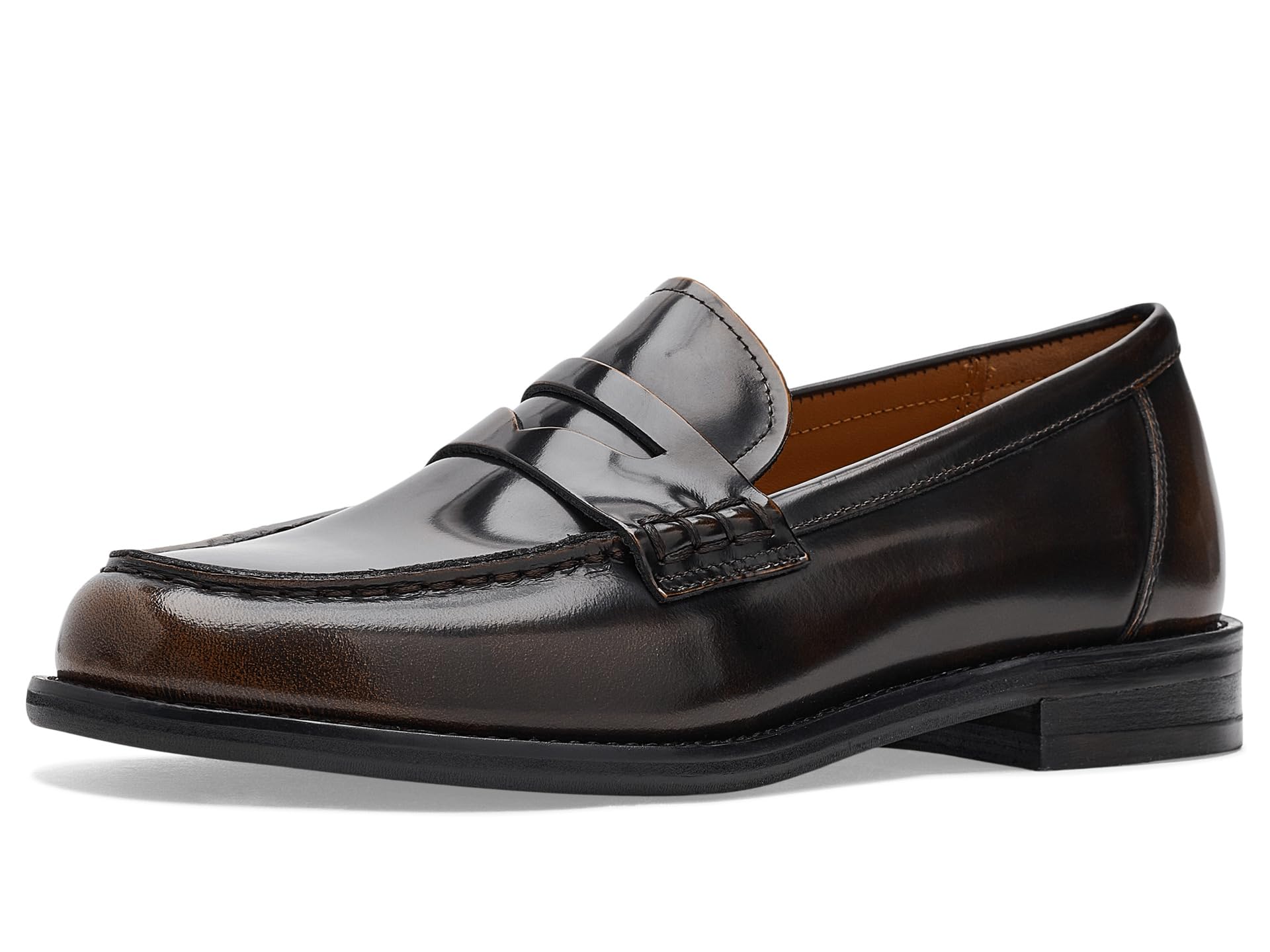 Linn Polished Leather Loafers