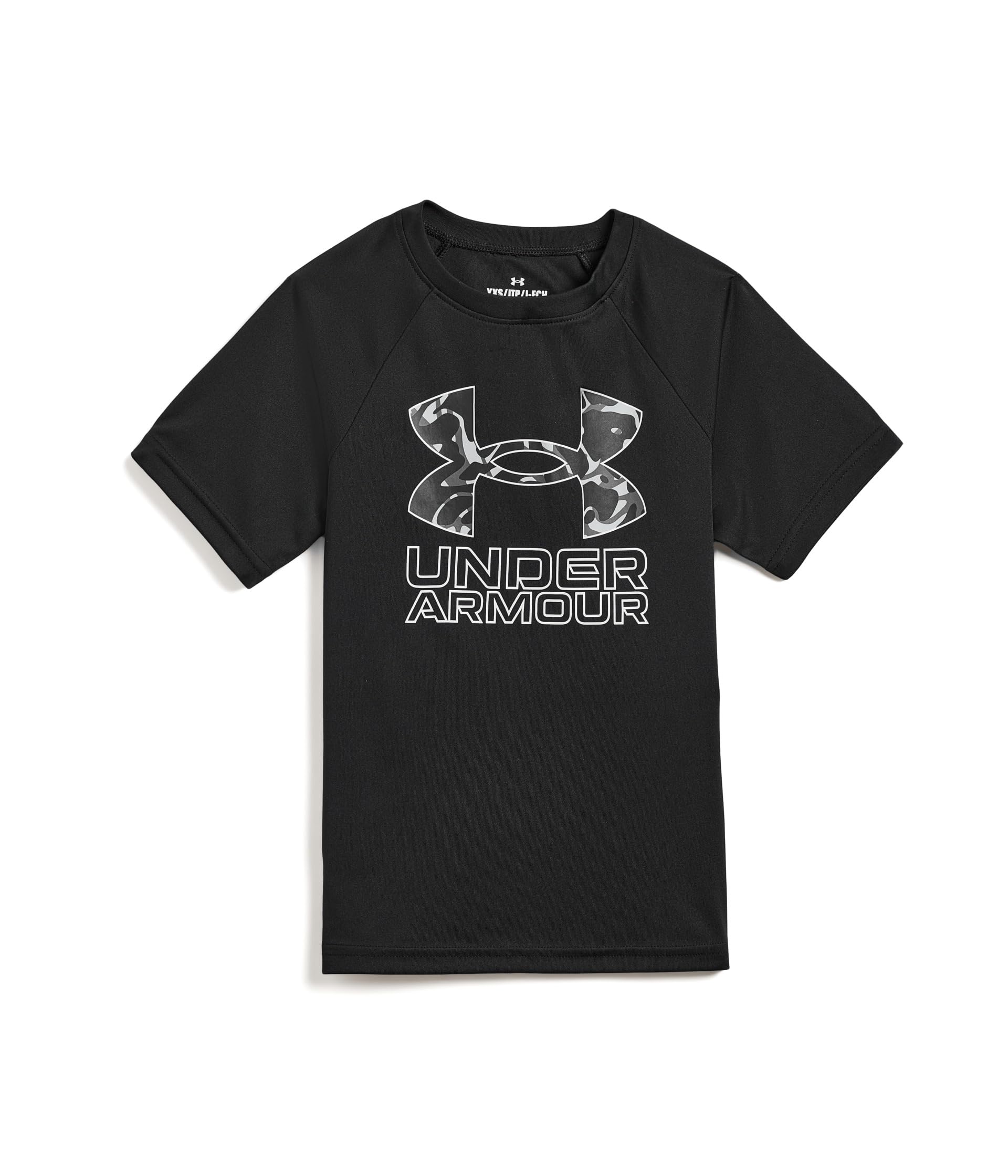 Tech Hybrid Print Short Sleeve T-Shirt (Big Kid)