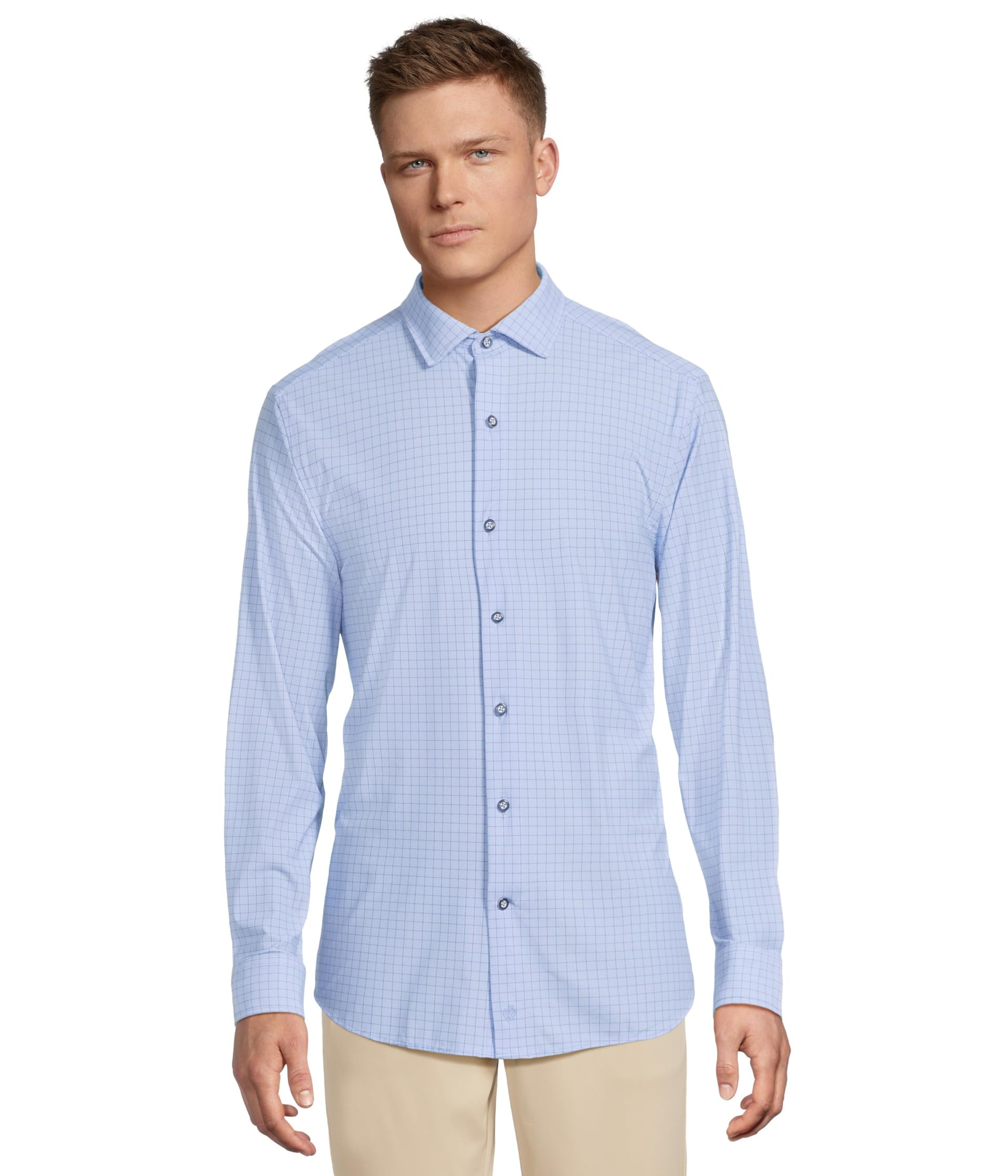 XC4® Long-Sleeve Dress Knit Shirt