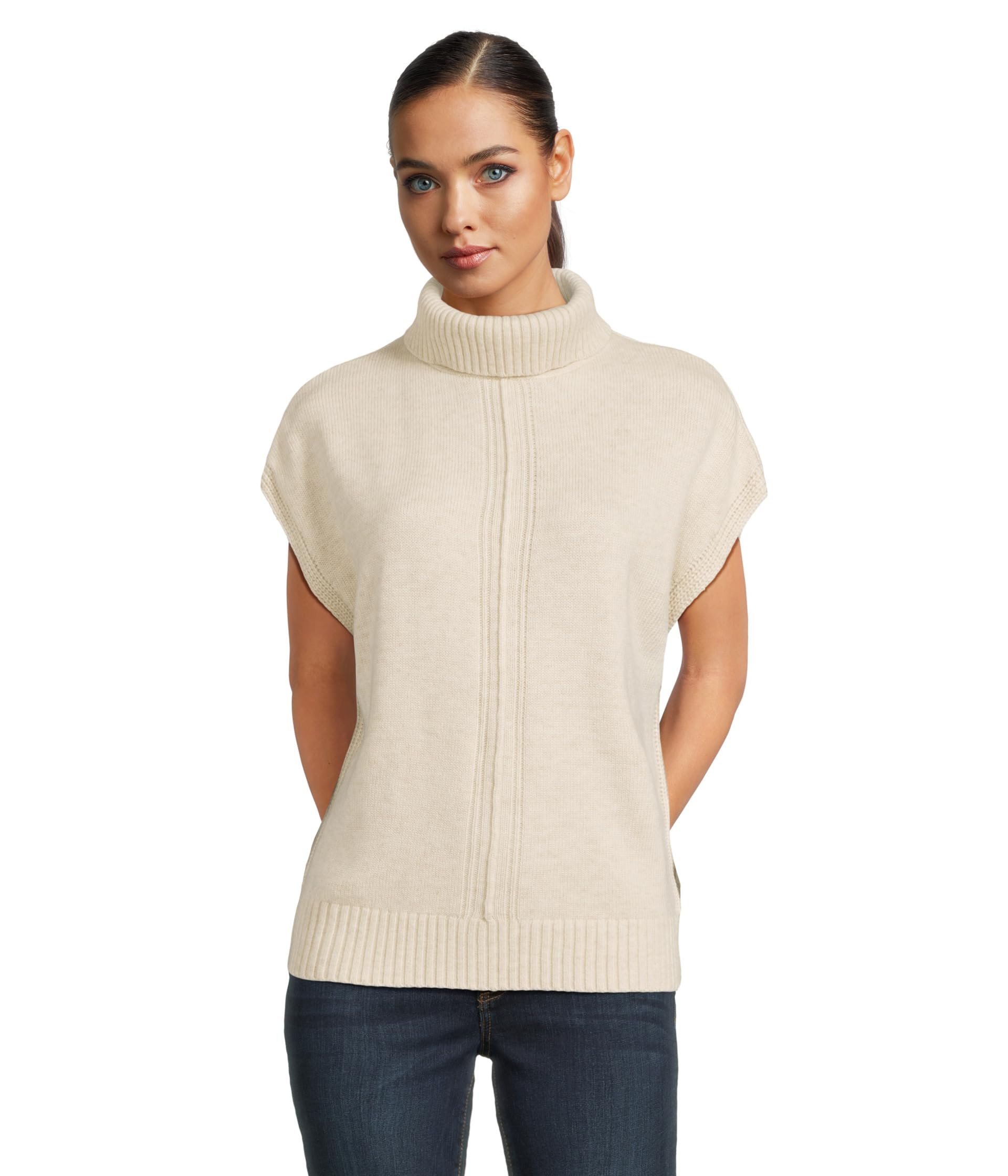Turtleneck Wedge Sweater