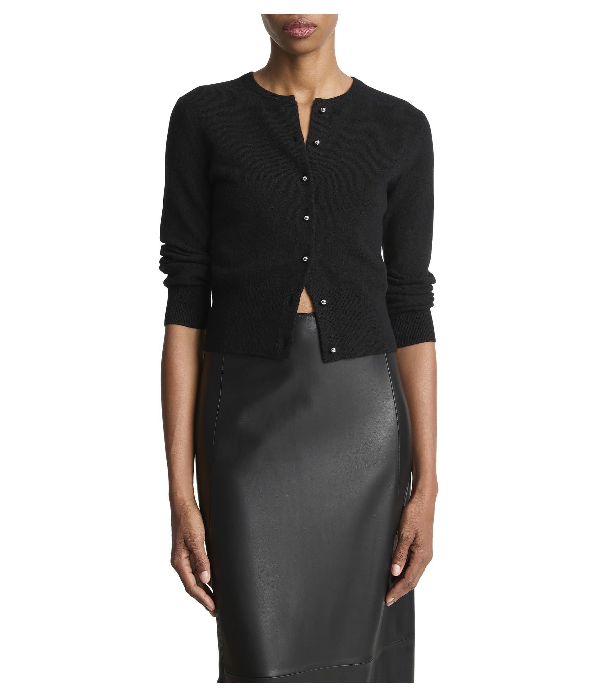 Metal Button Cardigan