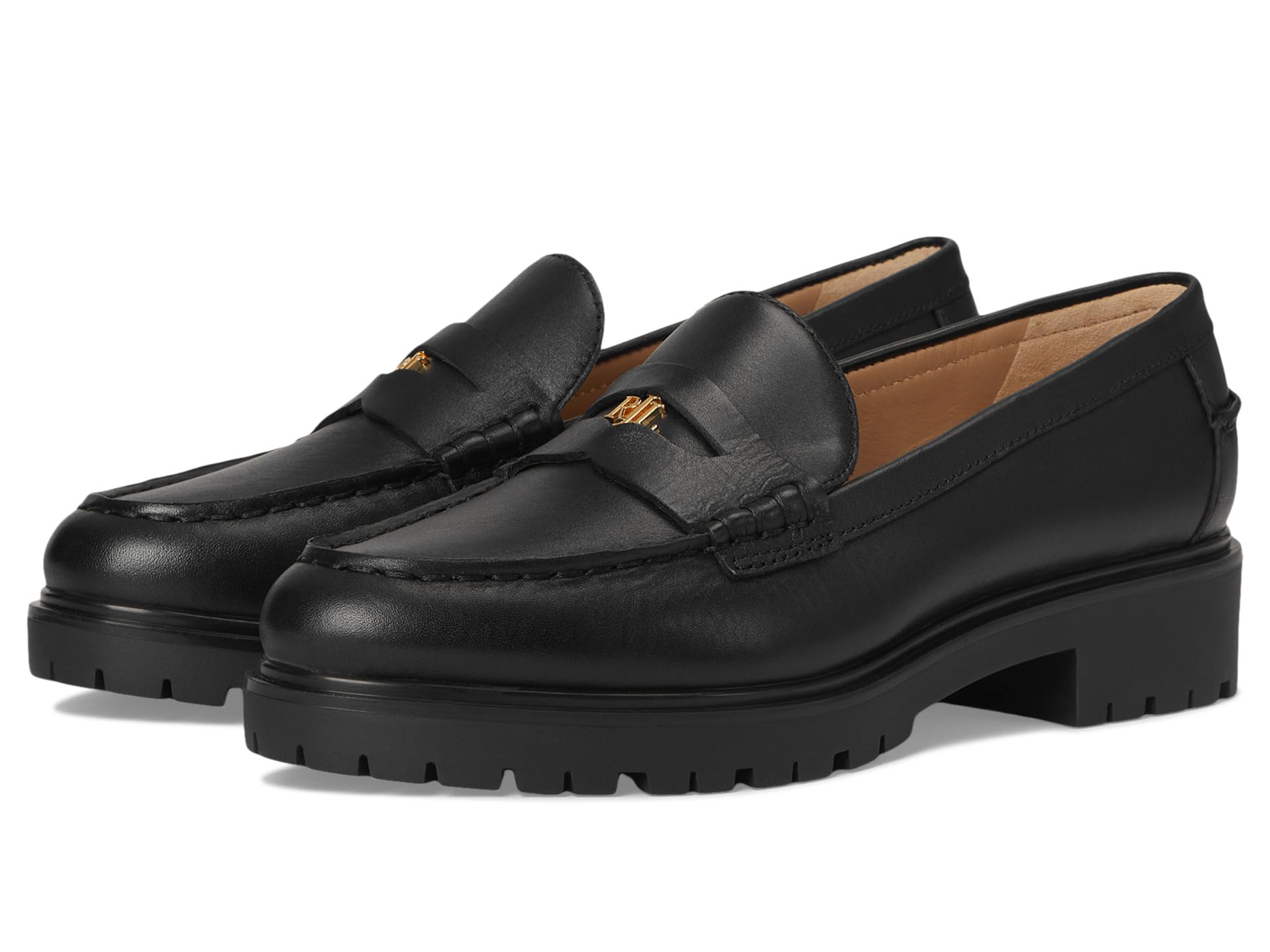 Marli Leather Penny Loafers