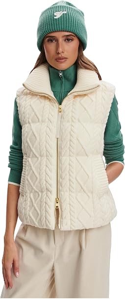 Irina Cable Knit Gilet