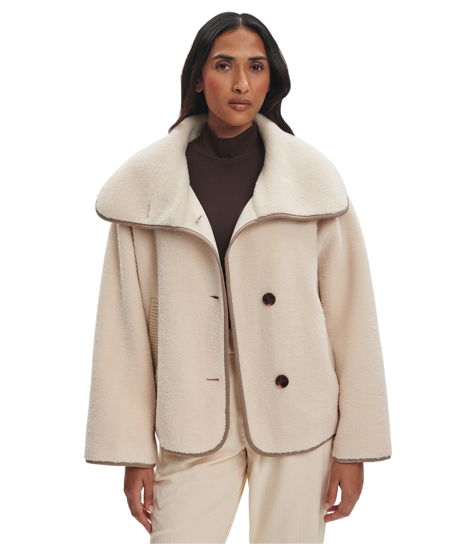 Romane Boxy Sherpa Jacket