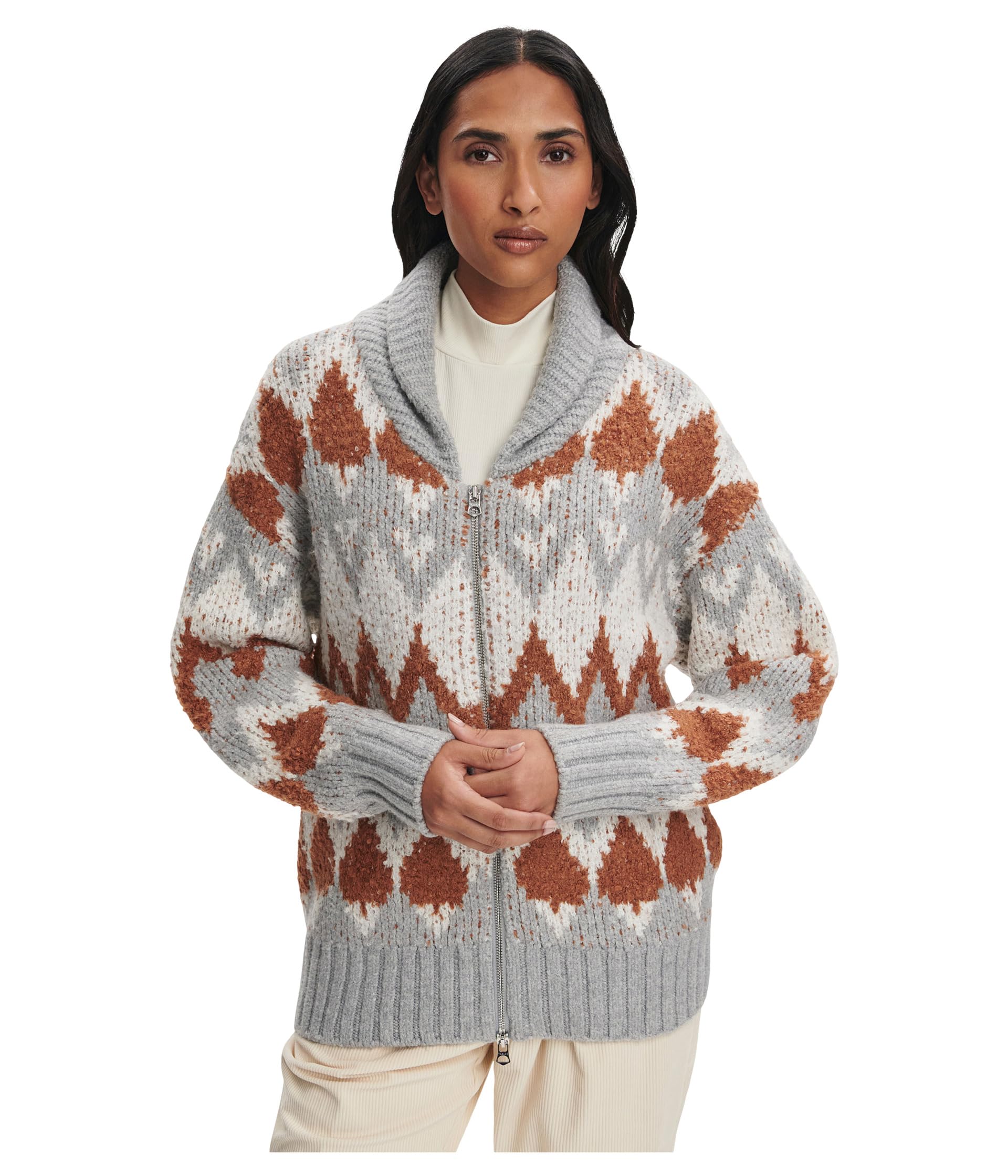 Brockley Jacquard Knit Jacket