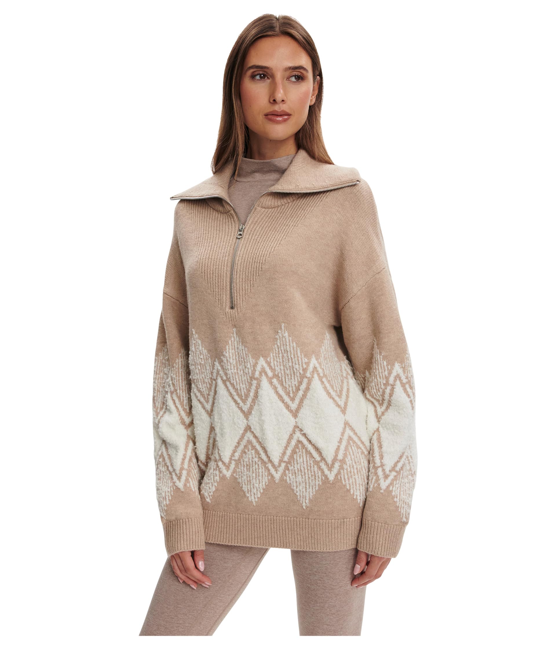 Джемпер Betty Jacquard 1/2 Zip