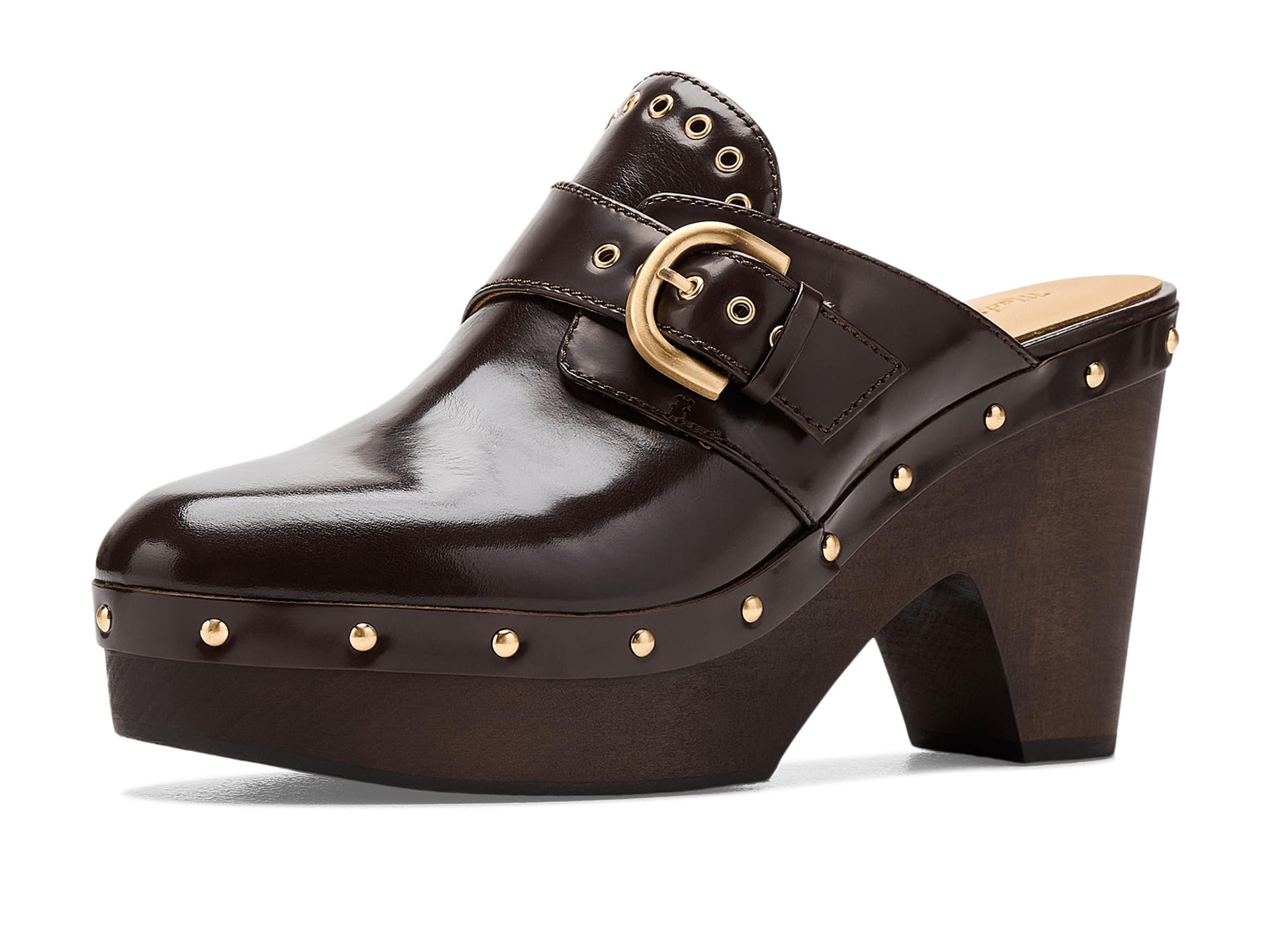 Клог The Wes Buckle-Strap Leather