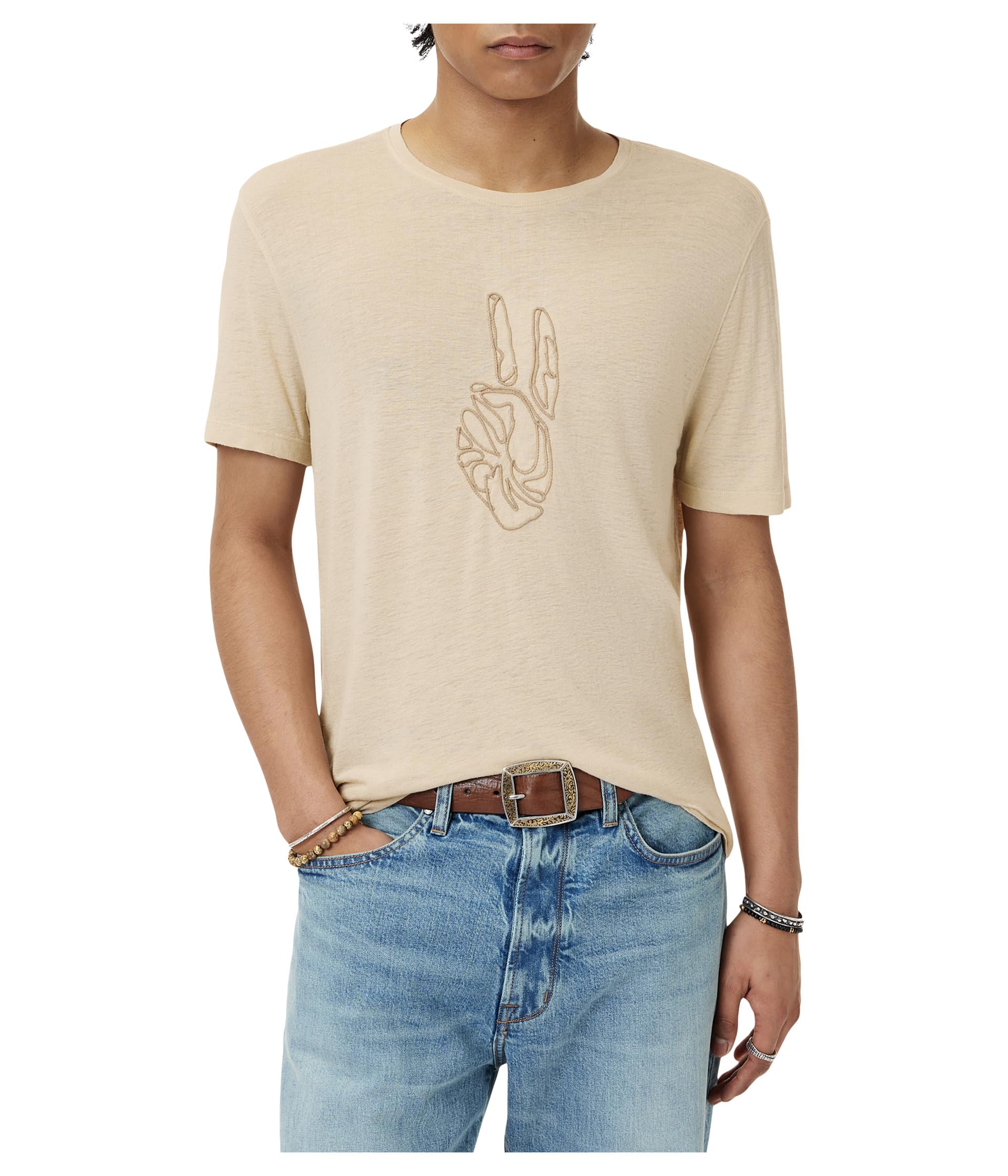 Cording Peace Tee KG6971F25