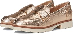 Bronze Metallic Leather