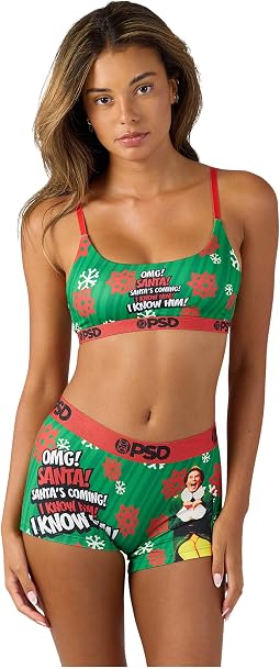 Elf I Know Him Scoop Bralette