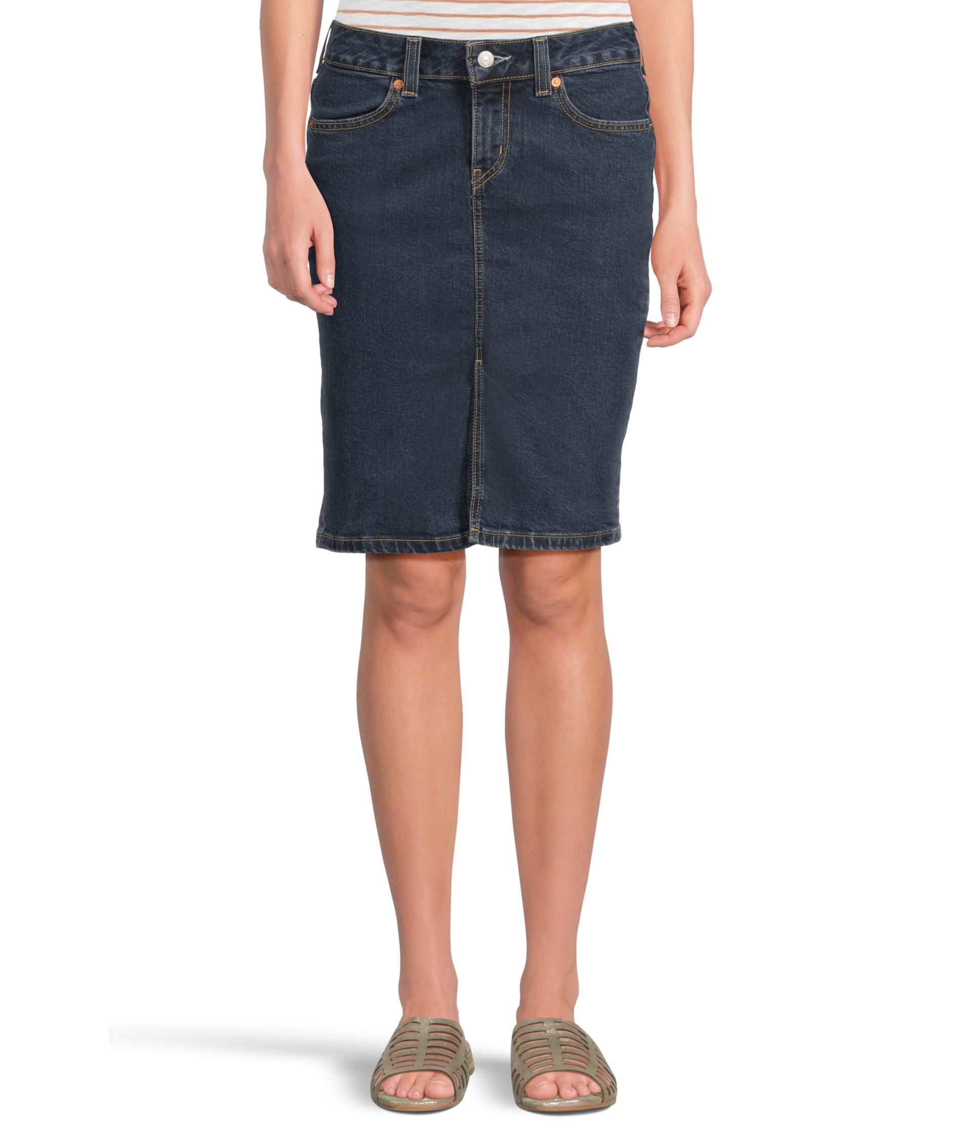 Low Midi Skirt