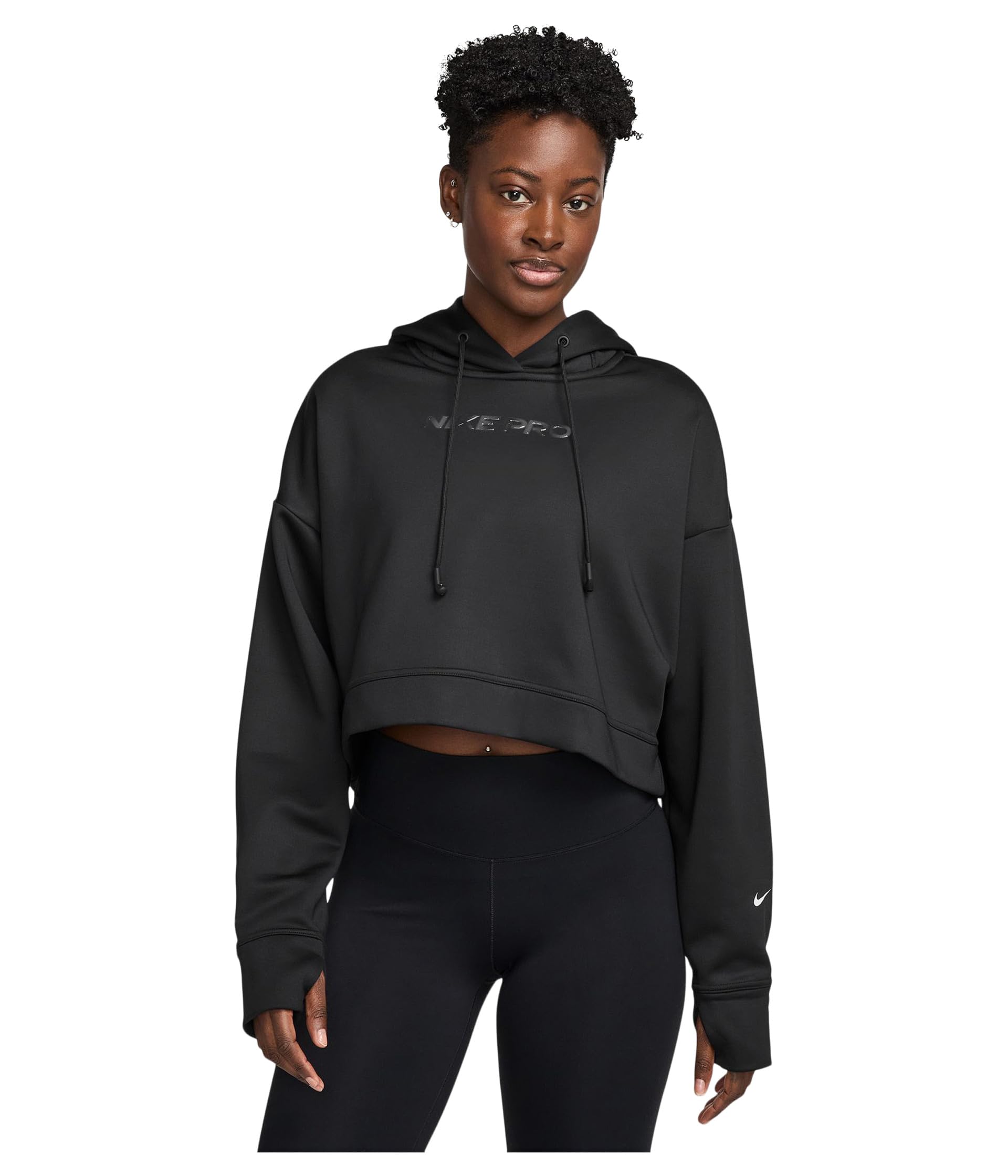 Nike Женское худи Pro Therma-FIT из флиса