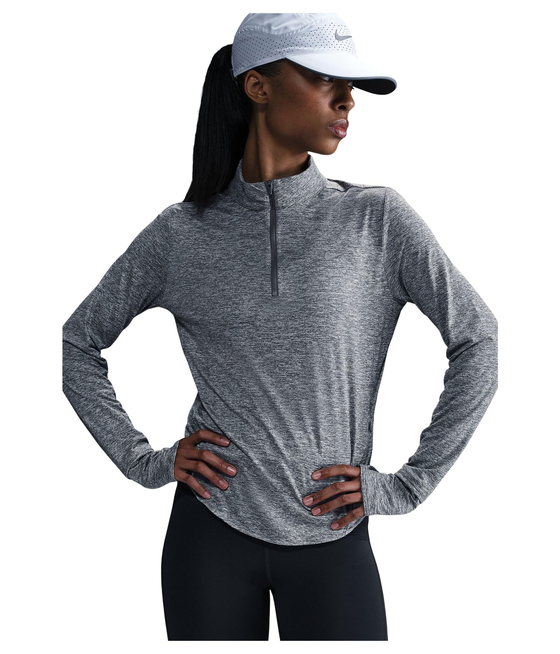 Swift Dri-FIT™ Ultraviolet 1/4 Zip Running Top
