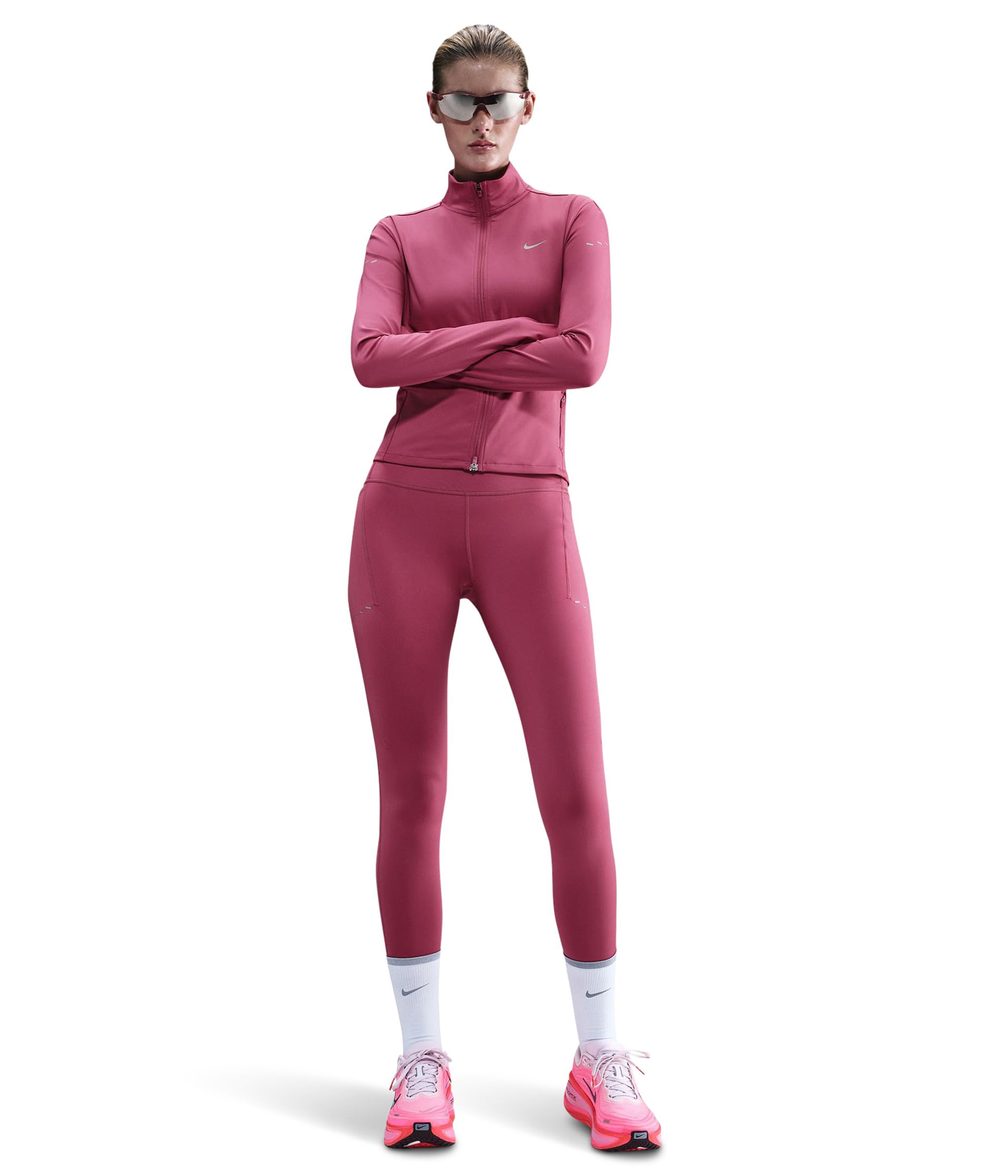 Dri-FIT Swift High-Waisted 7/8 Running Leggings with Pockets