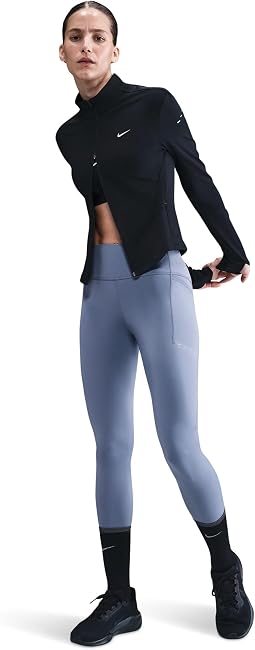 Спортивные леггинсы Nike Dri-FIT Swift с высокой талией и карманами