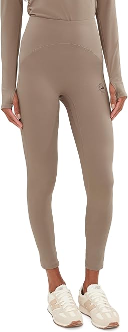 adidas by Stella McCartney леггинсы Studio Ruched с приспущенным краем