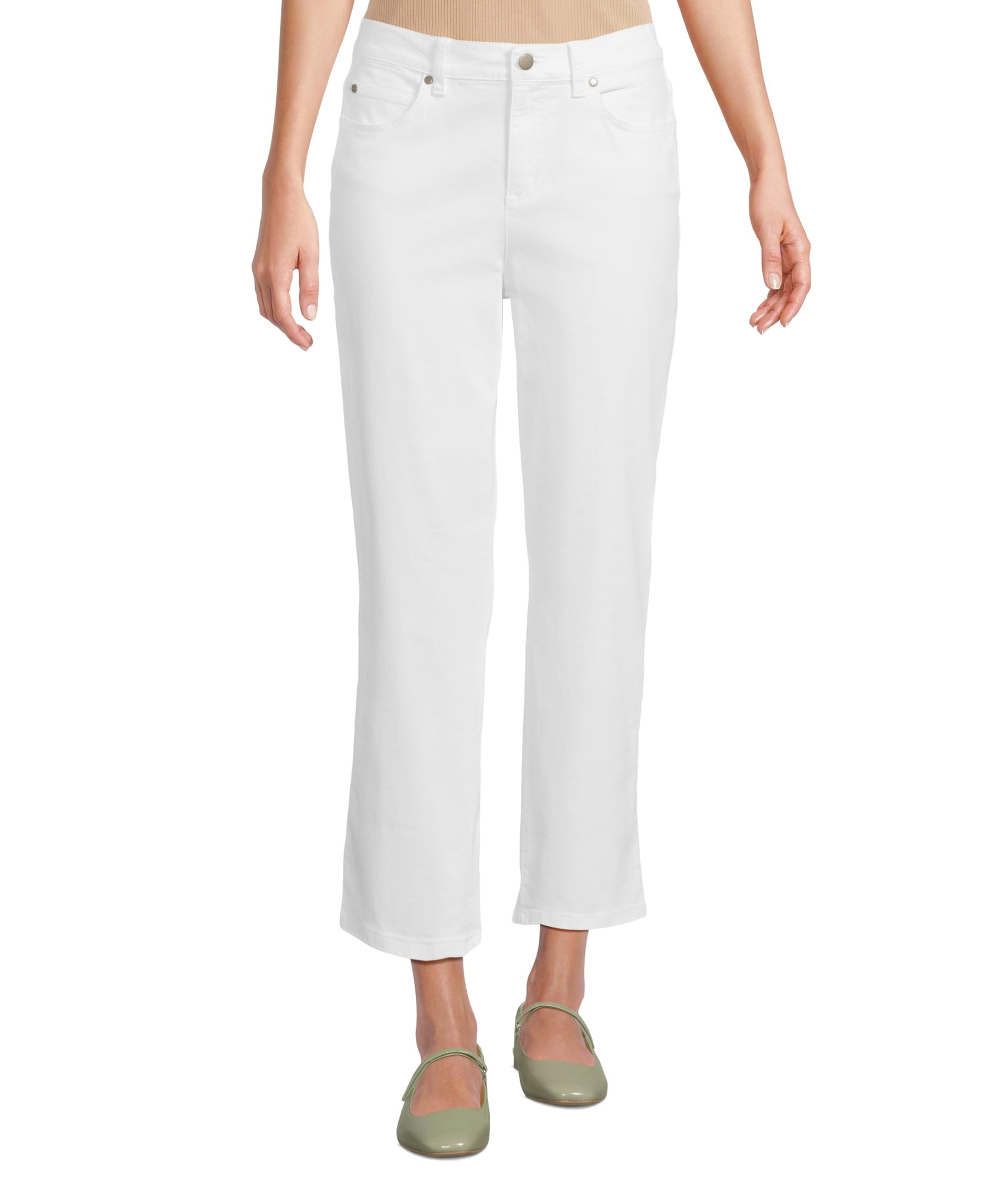 Straight Cropped Jeans