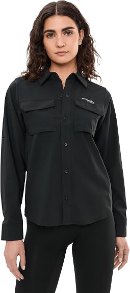 Женская рубашка с длинным рукавом Silver Ridge Elite Woven