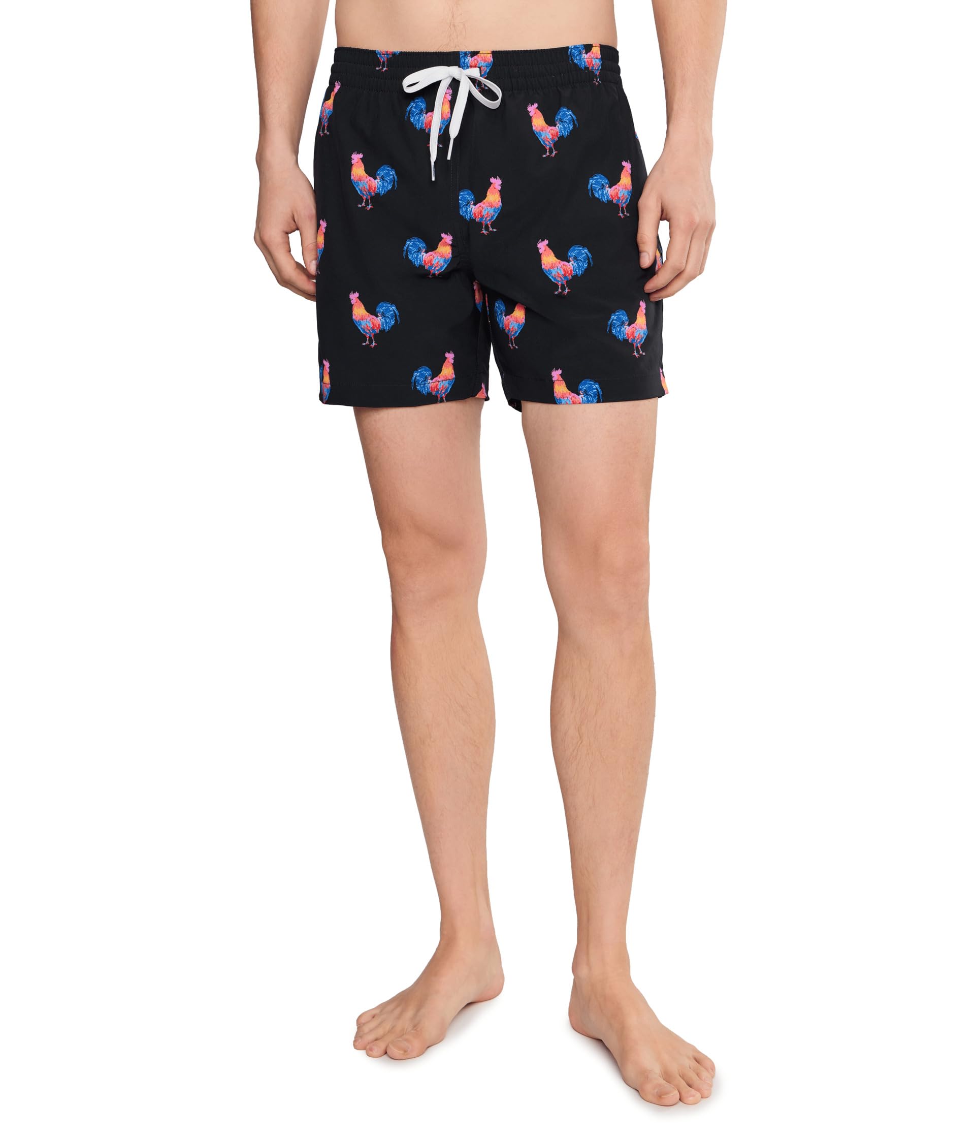 The Cockadoodle Doozies 5.5" (Classic Lined Swim Trunks)