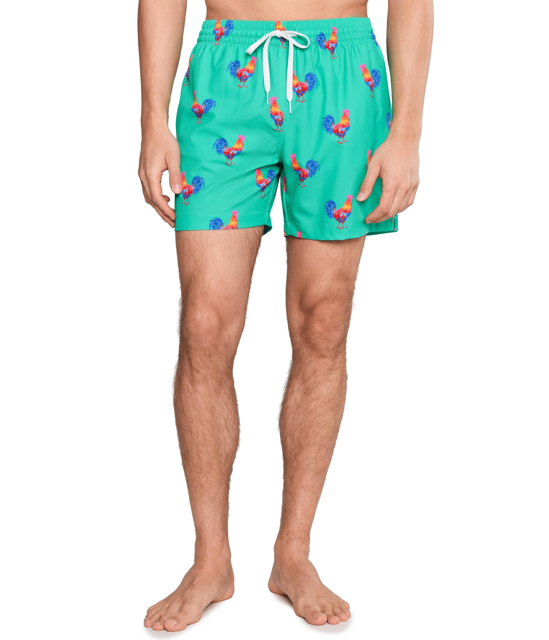 Chubbies The Cockadoodle Doozies Teal 5.5" Плавательные шорты с подкладкой