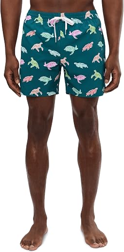 Chubbies The Turtally Awesomes плавки для плавания Classic Lined 5.5"