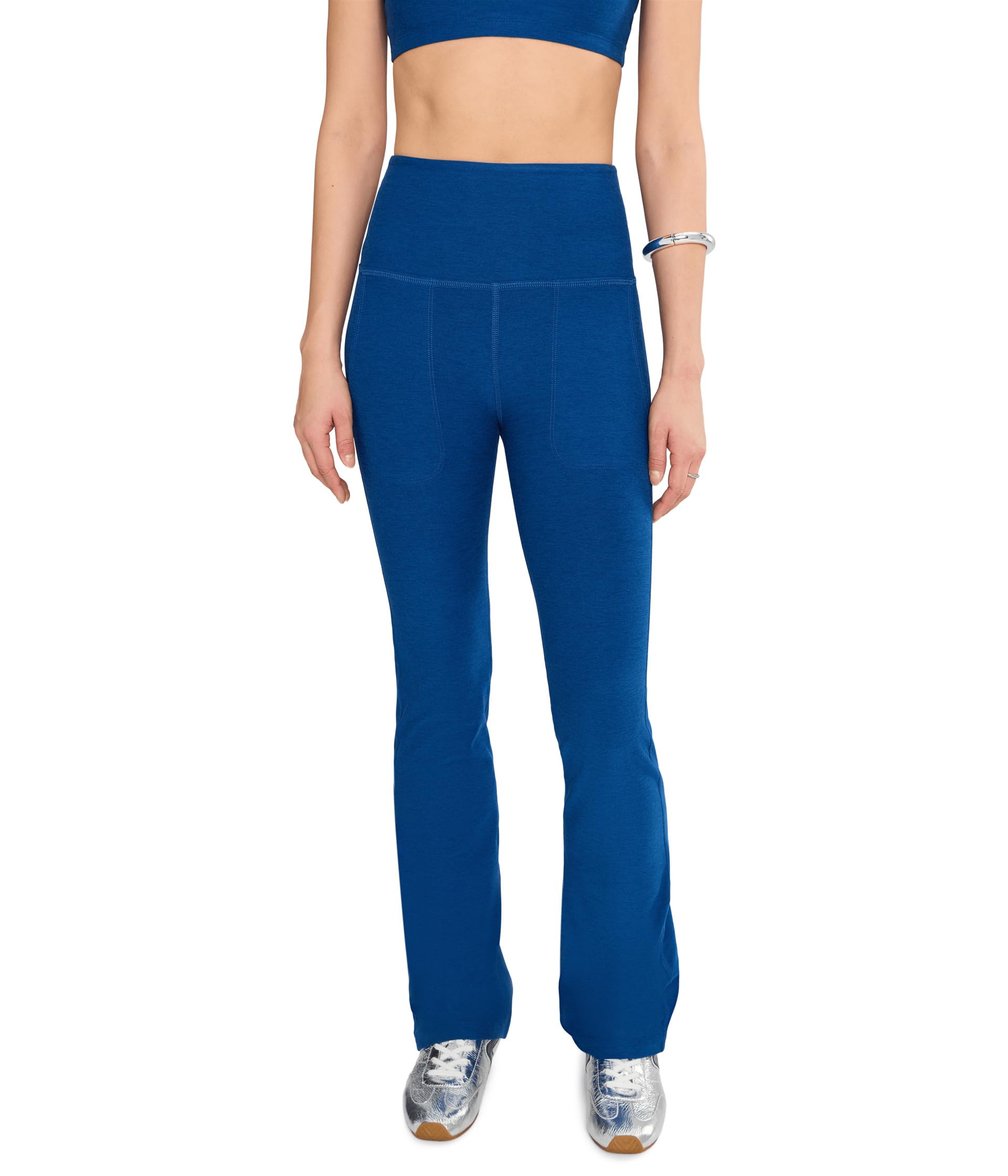 Spacedye High Waisted Practice Pocket Bootcut Pants
