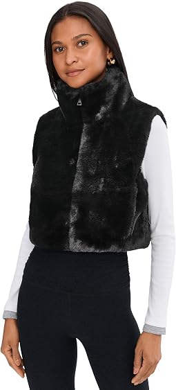 On The List Faux Fur Vest