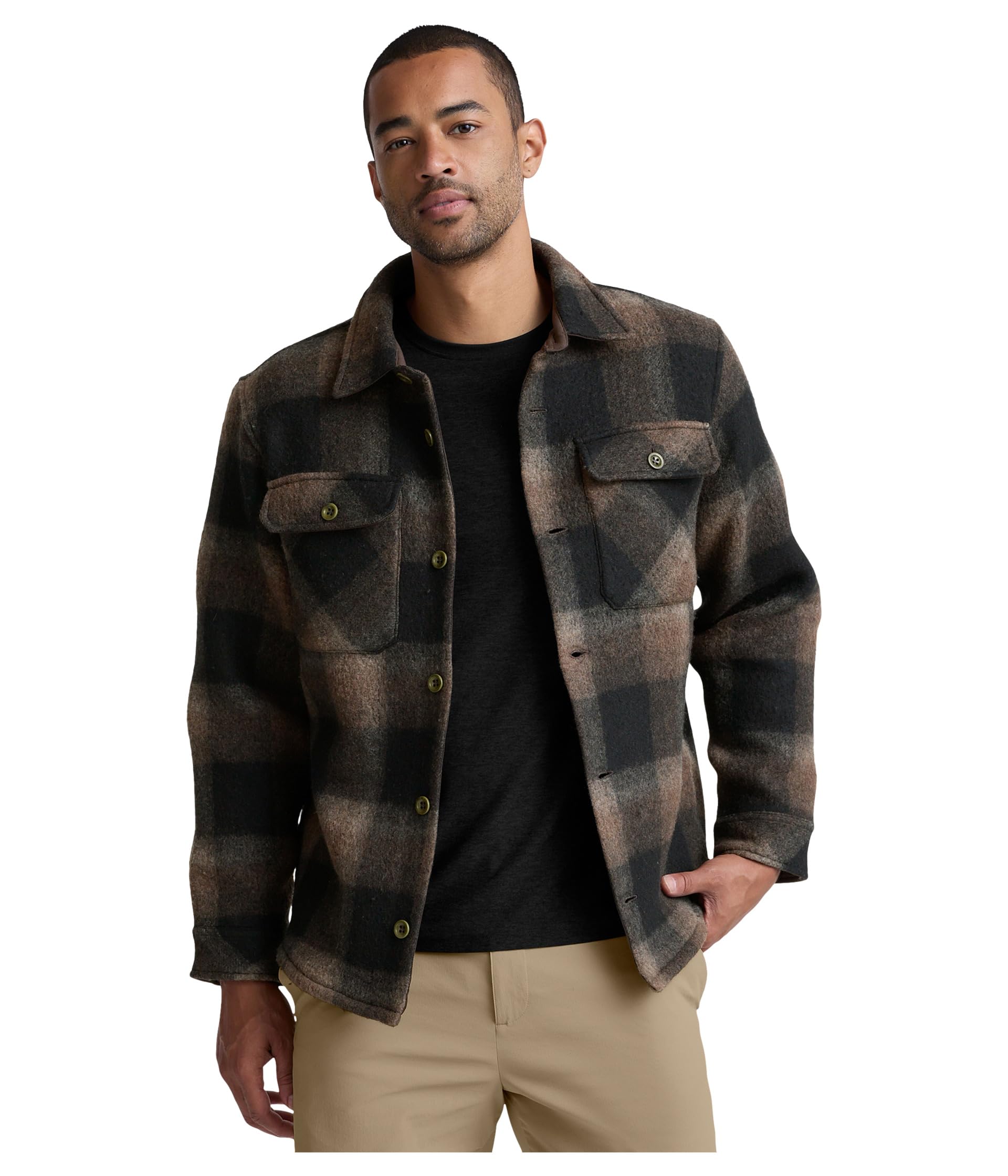 Plaid Wool Shirt