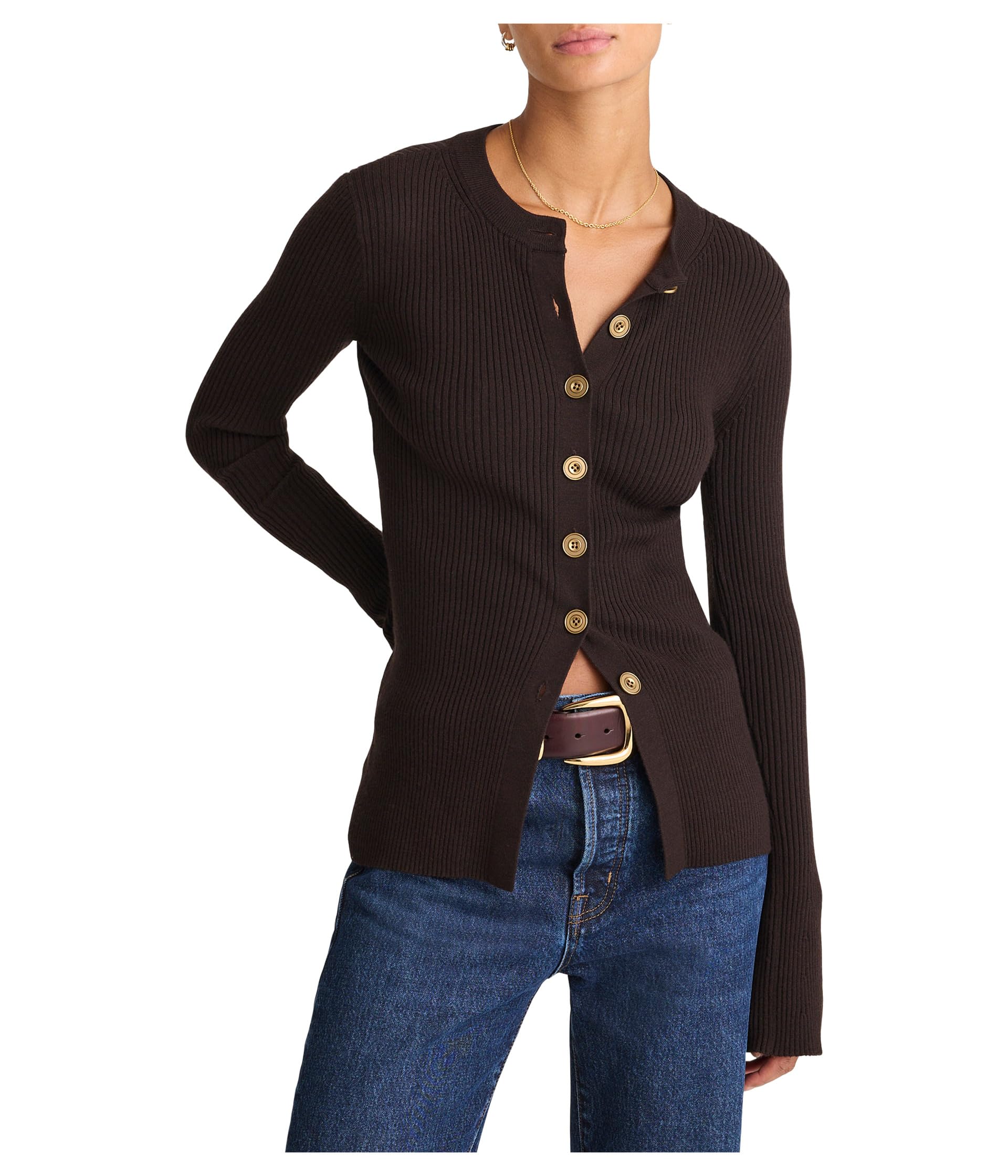 Кардиган Merino Stretch с длинным силуэтом Aria Jack