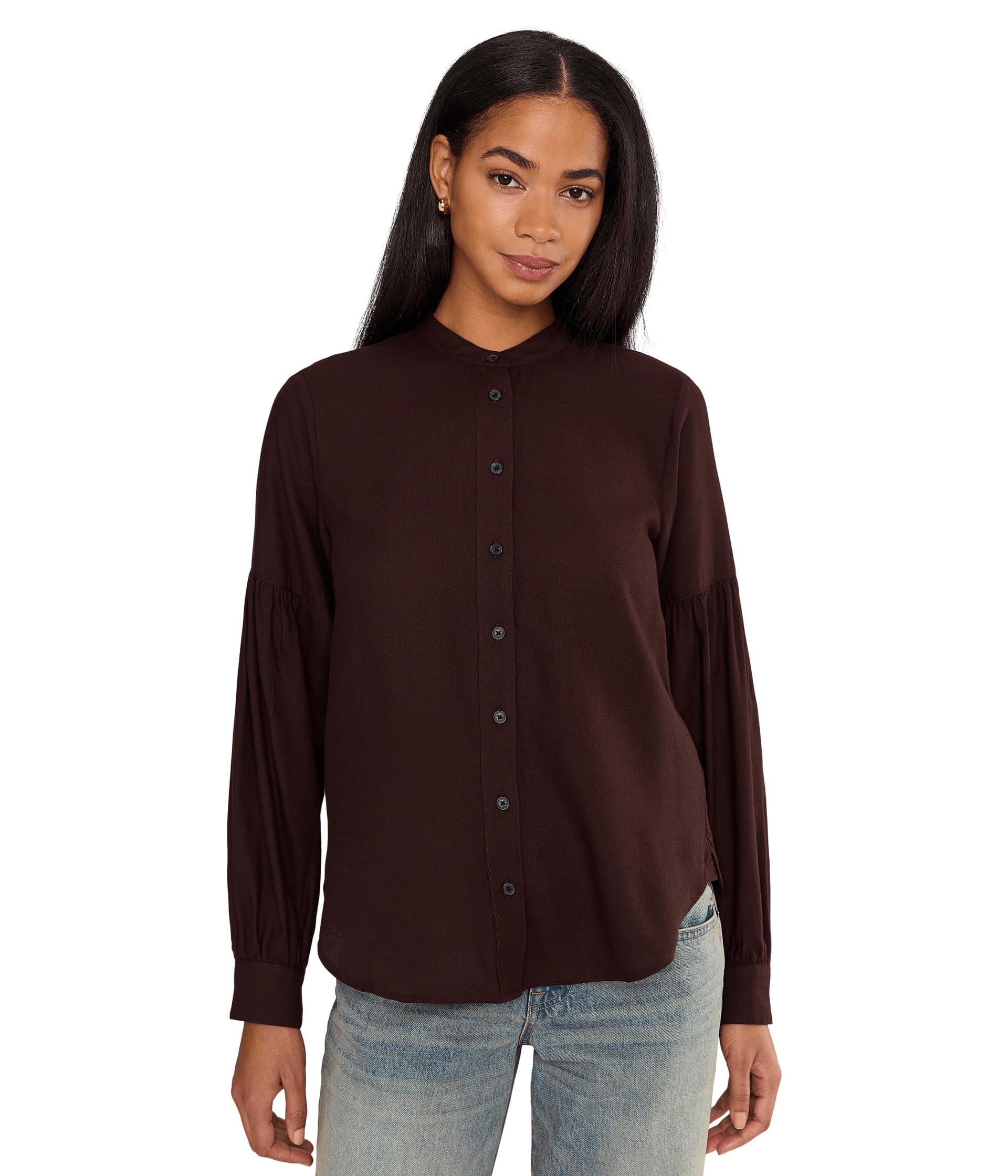 Carmen Shirt - Cotton Modal Heather Flannel