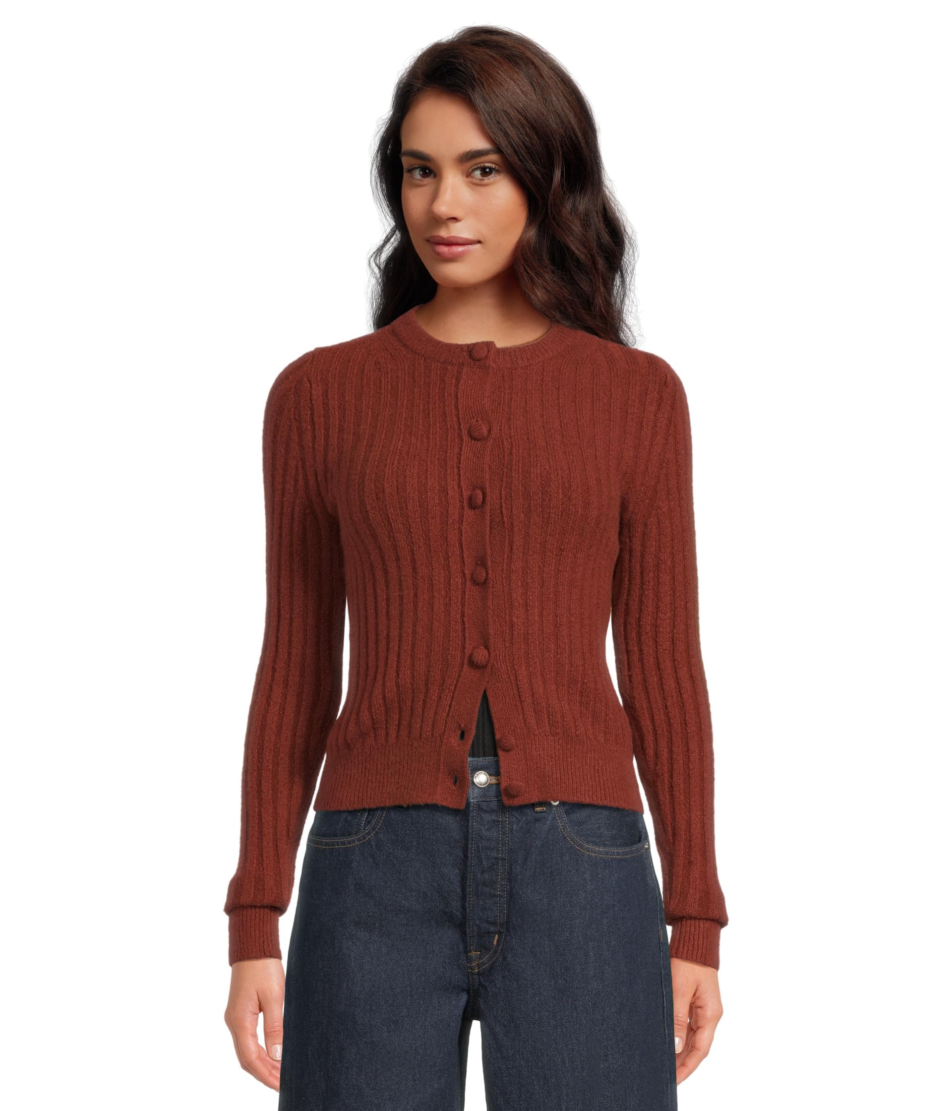 Длинный кардиган из хлопка