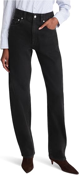 Madewell Джинсы Balloon In Black Frost