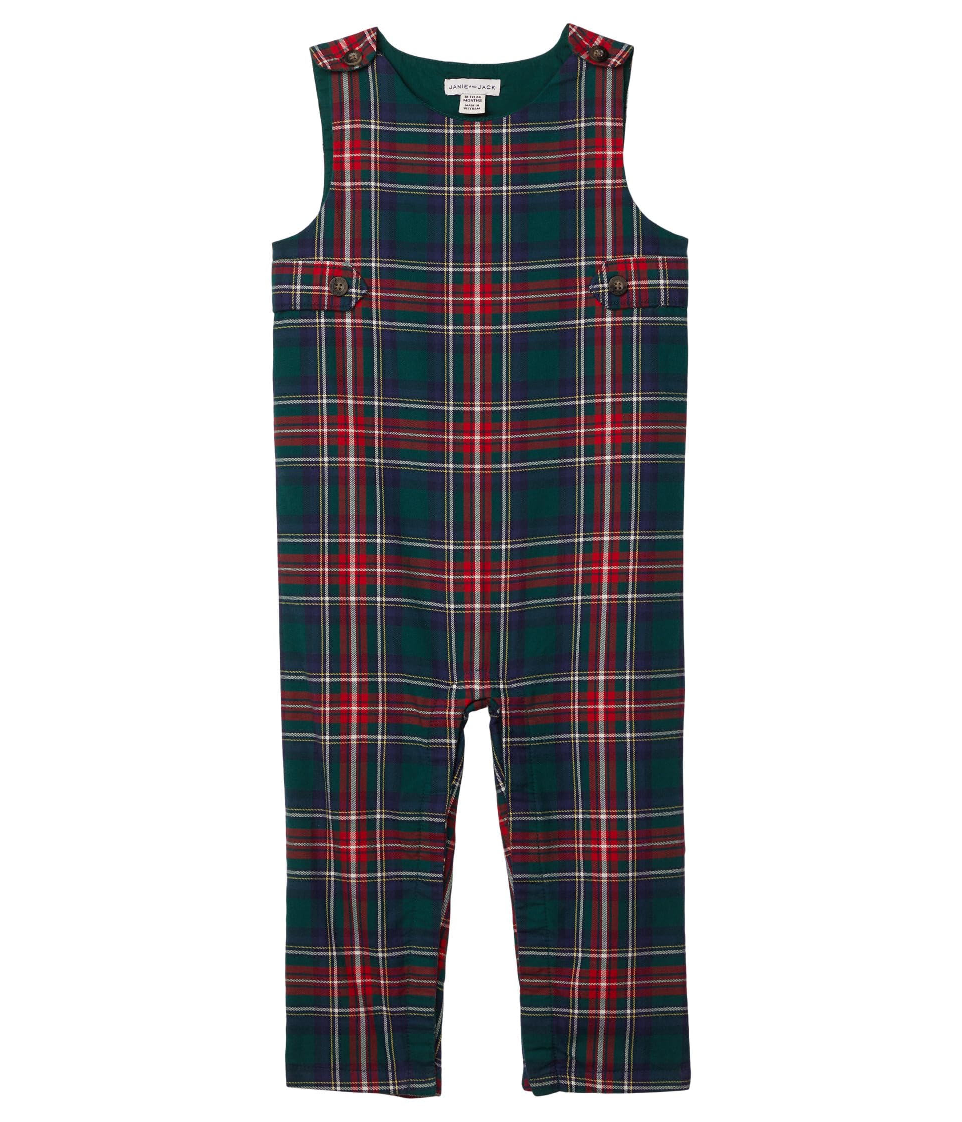 Детский комбинезон Plaid Overall